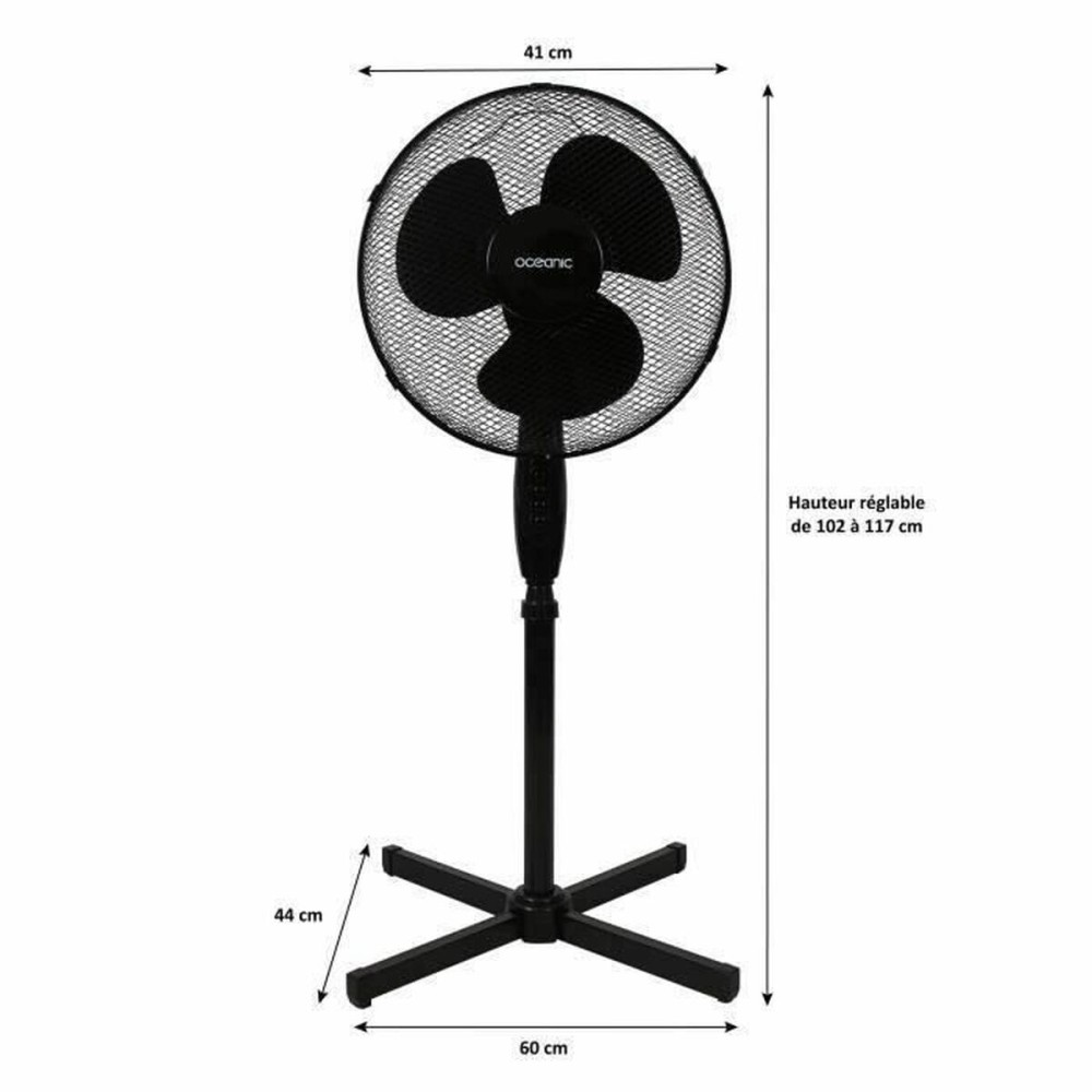 Freestanding Fan Oceanic