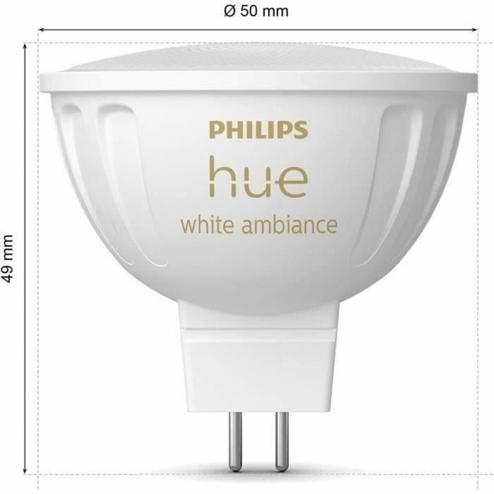 Lampe LED Philips Blanc G 400 lm 2 Unités (2200K) (6500 K)