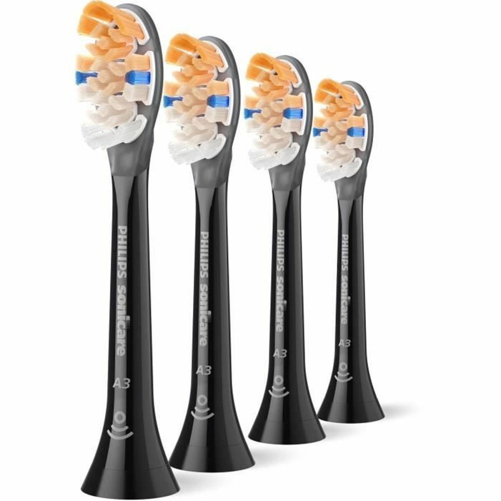 Tête de rechange Philips Noir 4 Unités