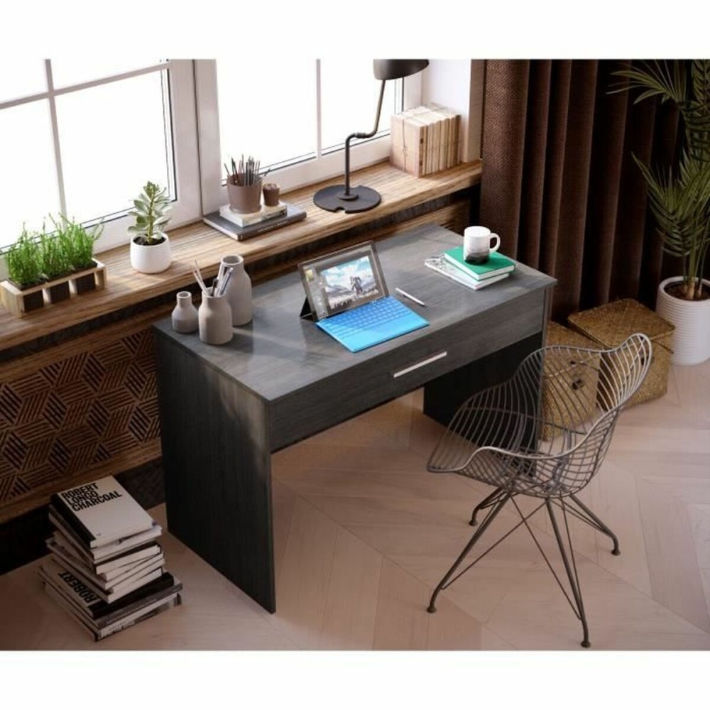 Desk Grey Melamin 110 x 56 x 81,5 cm
