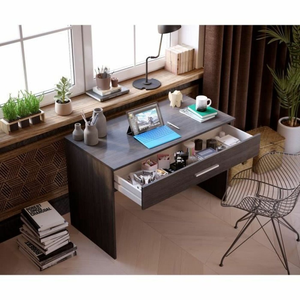 Desk Grey Melamin 110 x 56 x 81,5 cm