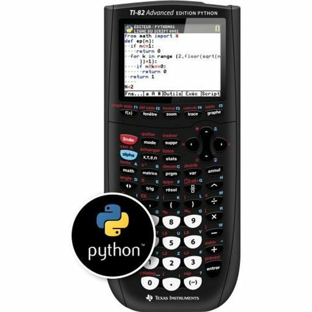 Graphic calculator Texas Instruments Black