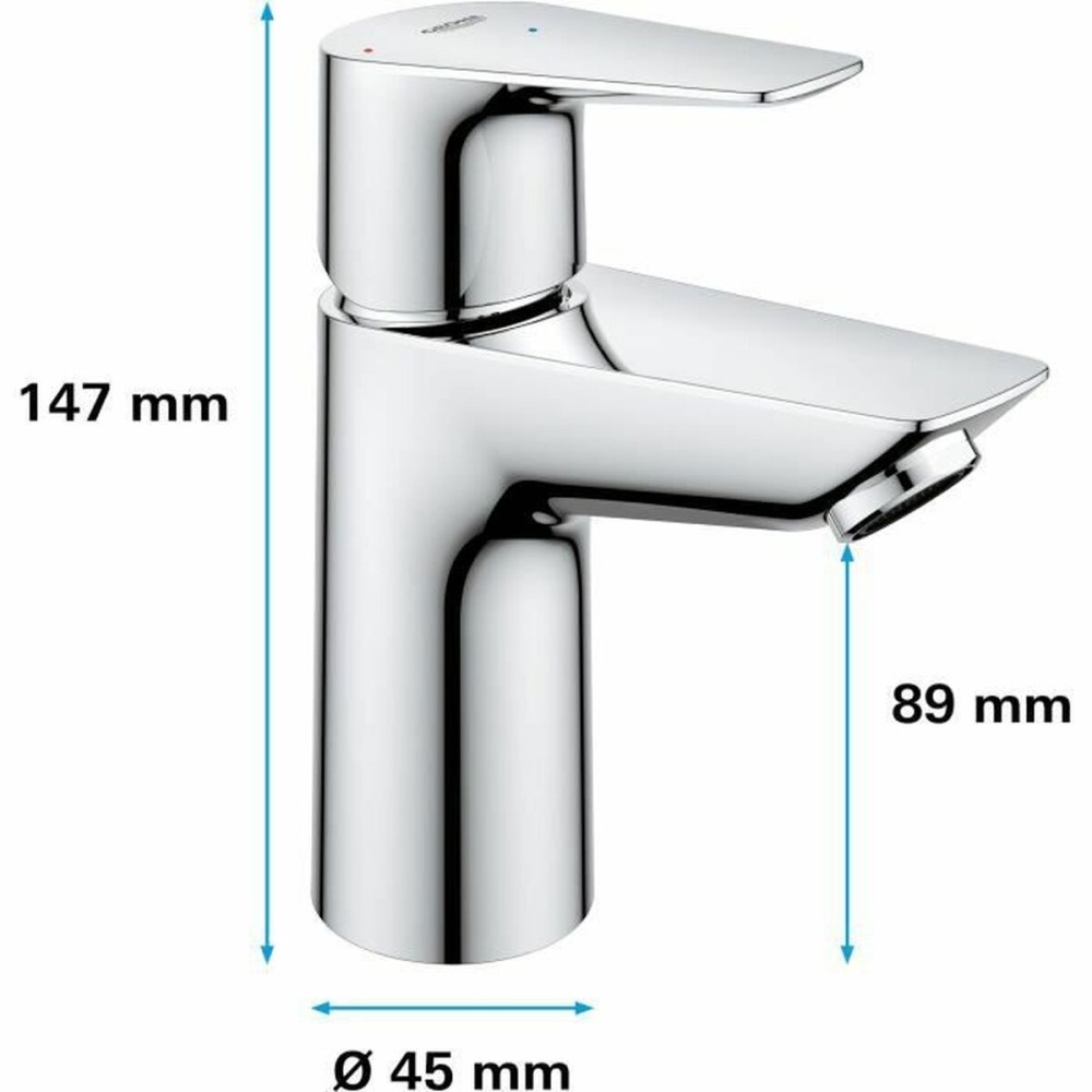 Mischbatterie Grohe Start Edge Metall