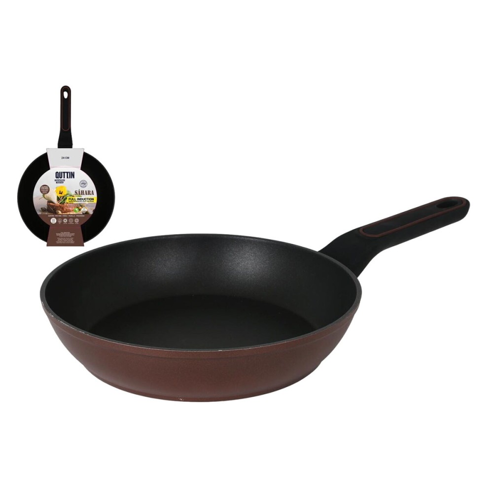 Pfanne Quttin Sahara Geschmiedetes Aluminium Braun 37 x 19 x 5,5 cm (6 Stück)