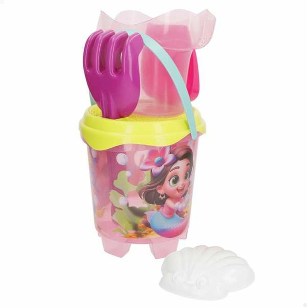 Seau de plage Aktive 18 cm Sirène