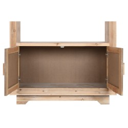 Regal Home ESPRIT natürlich Tanne Holz MDF 100 x 40 x 175 cm