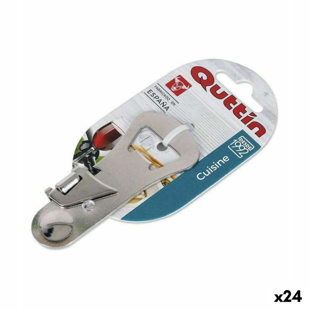 Bottle opener Quttin Tin opener 8,5 x 3,5 cm (24 Units)