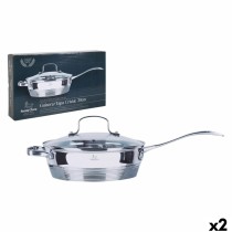 Casserole avec Couvercle Santa Clara Santa clara Ø 21,5 x 43 x 5,5 cm (2 Unités)