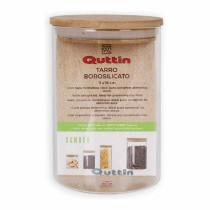 Gefäß Quttin Silikon 1,15 L 11 x 11 x 16 cm (12 Stück)