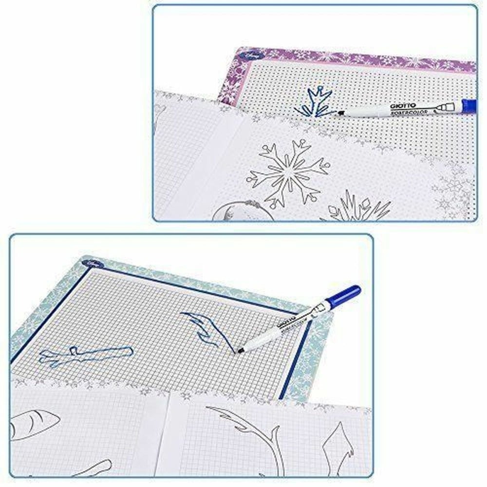 Picture Block for Colouring In Disney FROZEN Multicolour