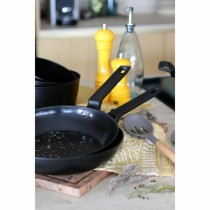 Pfanne Menastyl Schwarz Geschmiedetes Aluminium Ø 28 cm