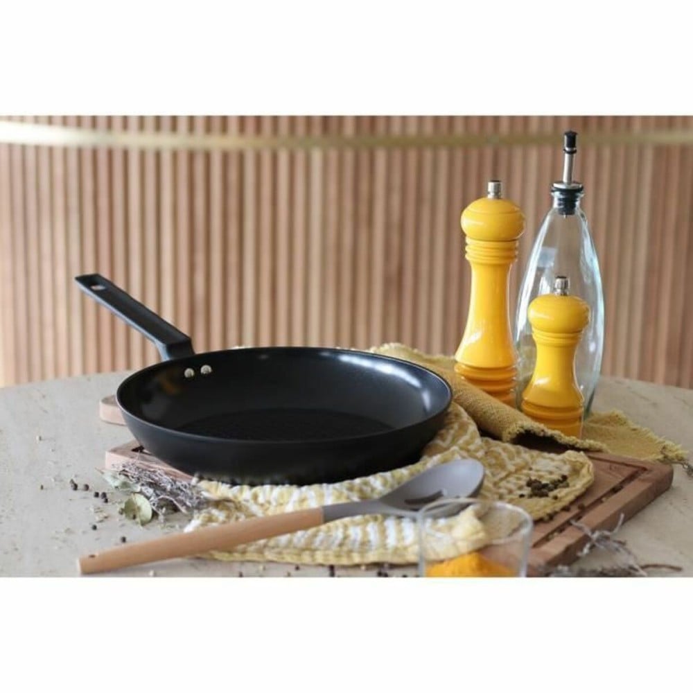 Pfanne Menastyl Schwarz Geschmiedetes Aluminium Ø 28 cm