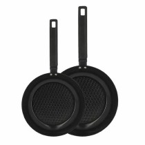Poêle Menastyl Aluminium Ø 24 cm Ø 28 cm (2 Unités)