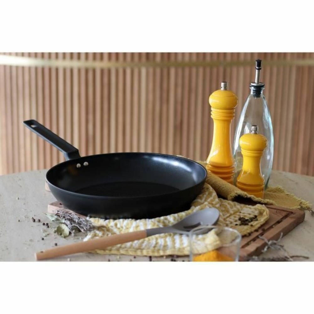 Poêle Menastyl Noir Aluminium forgé Ø 30 cm