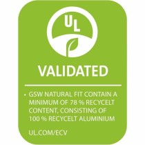 Pfanne GSW Aluminium 100 % Recycelter natürlich Ø 24 cm