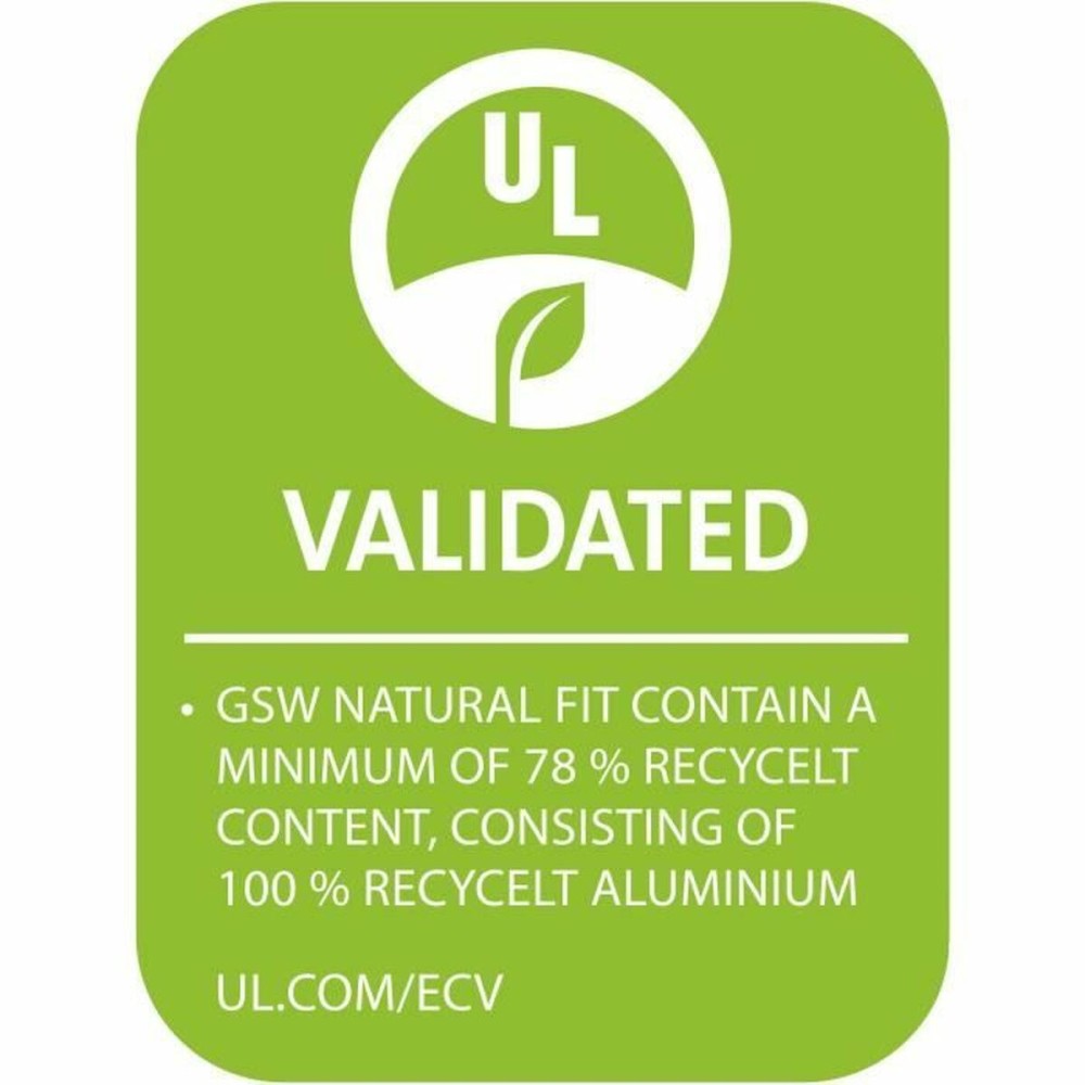 Pfanne GSW Aluminium 100 % Recycelter natürlich Ø 24 cm
