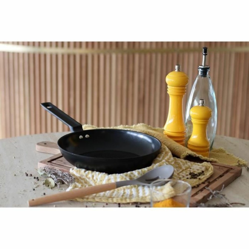 Pfanne Menastyl Schwarz Geschmiedetes Aluminium Ø 24 cm