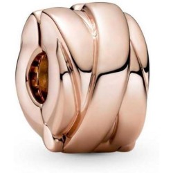 Woman's charm link Pandora POLISHED RIBBONS