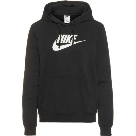 Damen Sweater mit Kapuze Nike FLC GX STD PO HDY DQ5775 010 Schwarz