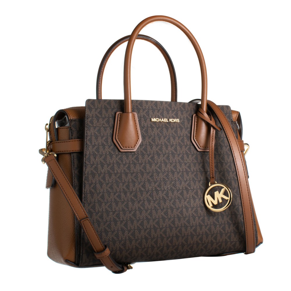 Damen Handtasche Michael Kors 35F2GM9S8B-BROWN 31 x 23 x 12 cm