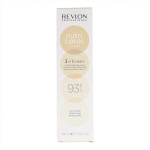 Permanent Colour Creme Revlon Nutri Color 3-in-1 931 - Light Beige (100 ml)