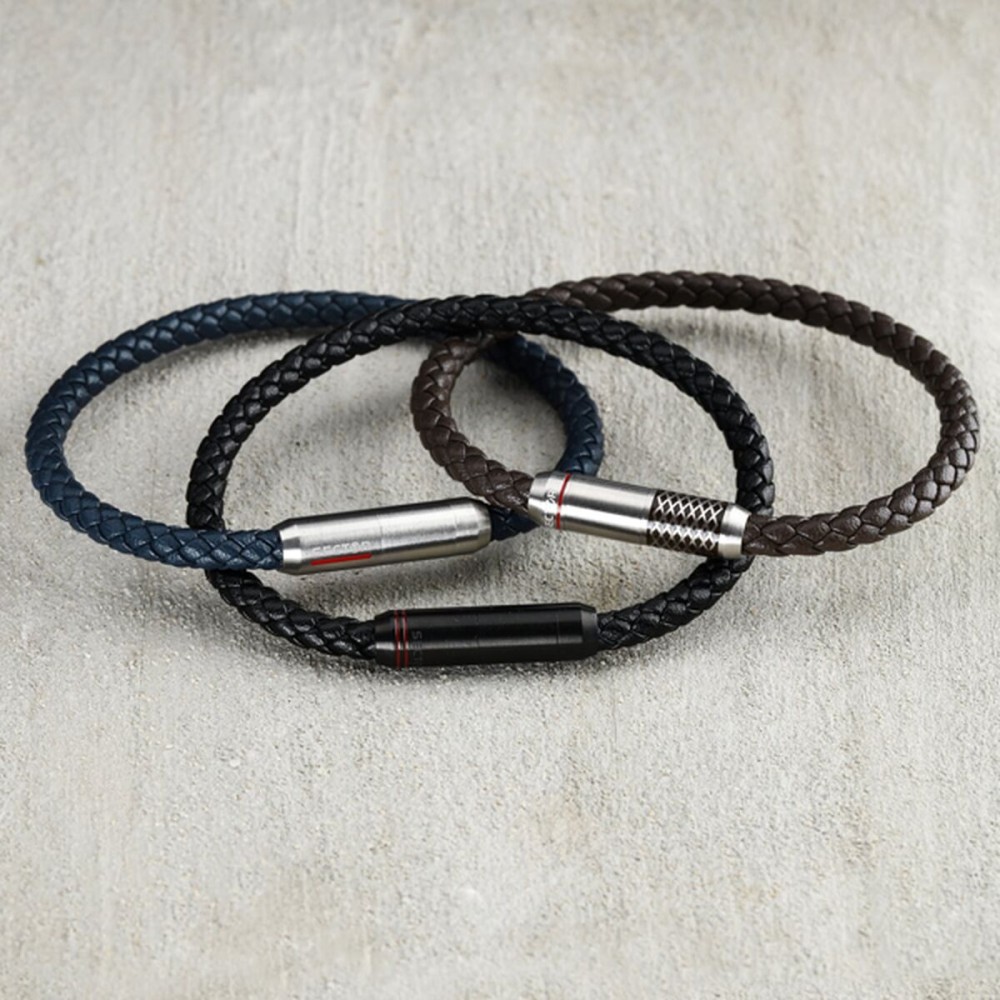 Bracelet Homme Sector SZV101 Argent Noir