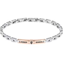 Men's Bracelet Maserati ICONIC Stainless steel Silver