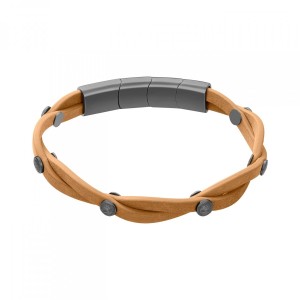 Men's Bracelet Timberland TDAGB0002601 Ocre