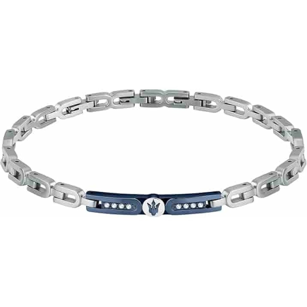Men's Bracelet Maserati ICONIC Stainless steel Silver