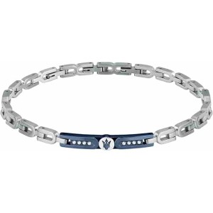Men's Bracelet Maserati ICONIC Stainless steel Silver