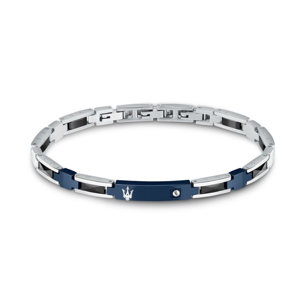 Men's Bracelet Maserati CERAMIC Stainless steel Silver
