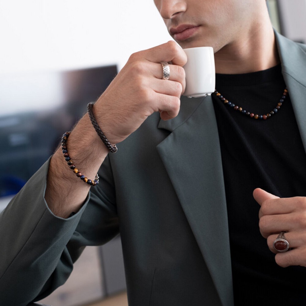 Bracelet Homme Albert M. WSOX00495.BRW Marron