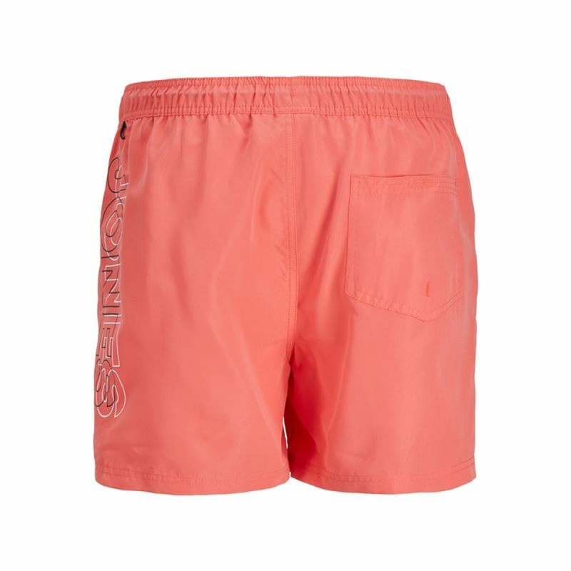 Maillot de bain homme Jack & Jones Double Logo Corail