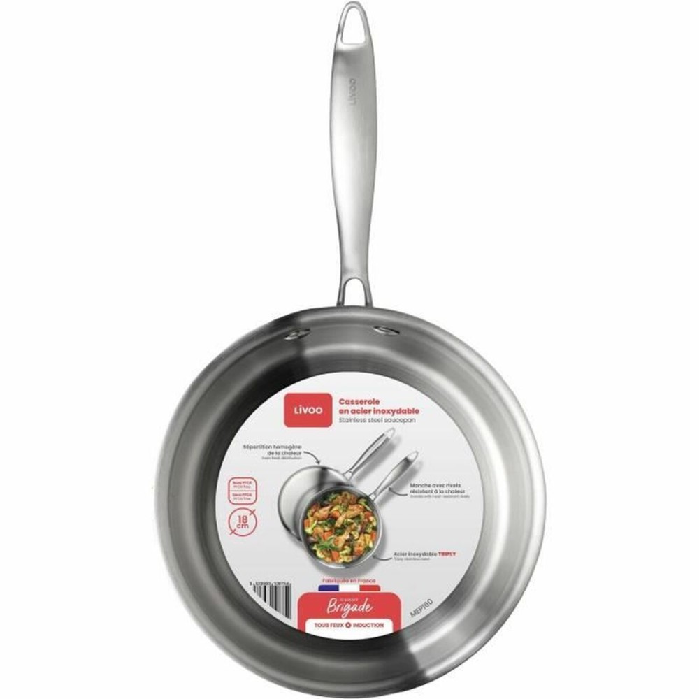 Kasserolle Livoo Stahl Edelstahl Ø 18 cm