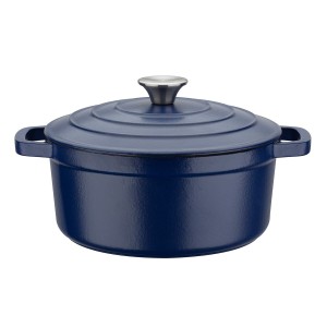 Topf GSW 717274 Blau Weiß Stahl 2 Stücke