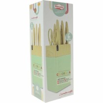 Messerset Menastyl Polypropylen grün 6 Stücke (6 Stück)