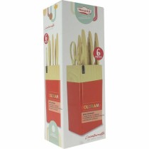 Messerset Menastyl Polypropylen Rosa 6 Stücke (6 Stück)