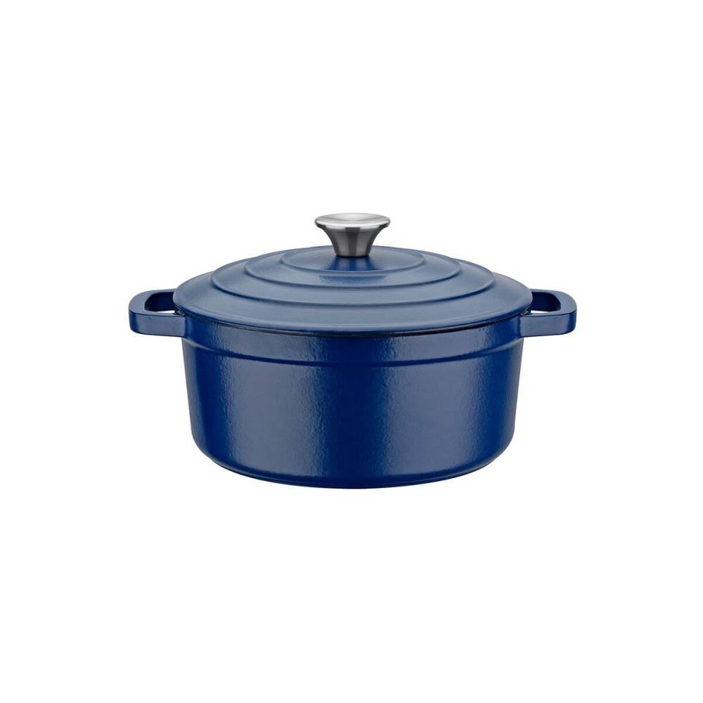 Topf GSW 717267 Blau Weiß Stahl 2 Stücke
