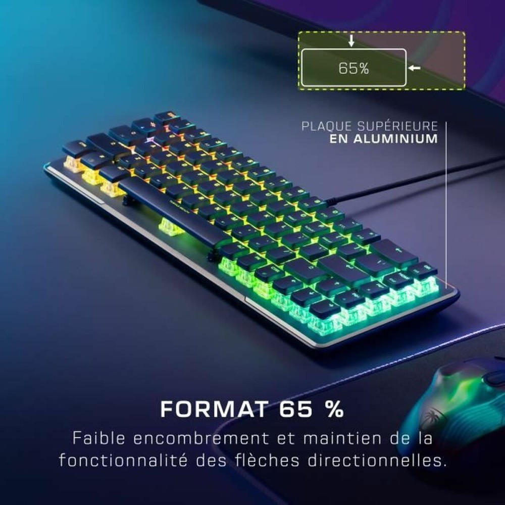 Tastatur Turtle Beach Vulcan II Schwarz QWERTY