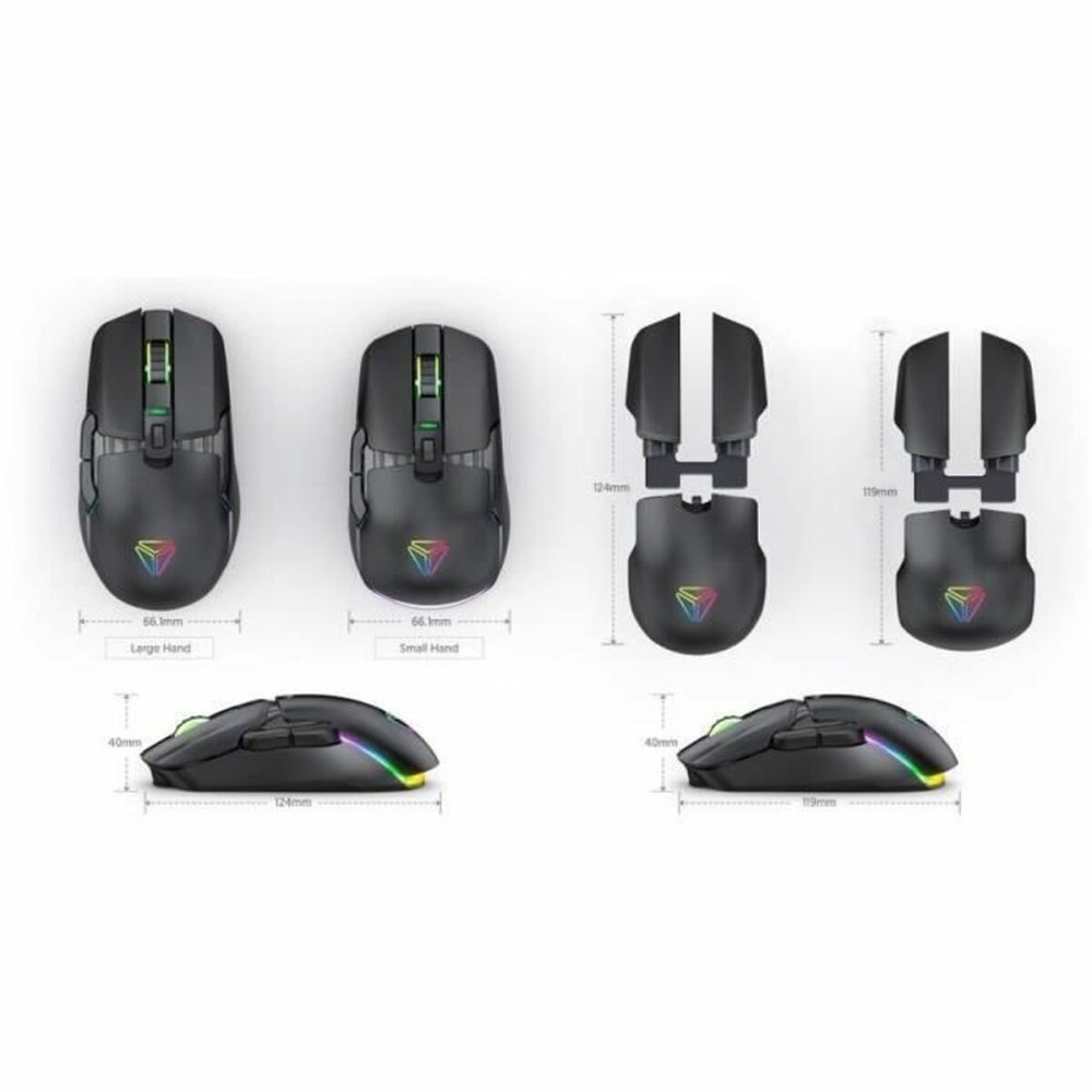 Souris Yenkee MARKSMAN YMS 3600YW Jaune 3600 DPI