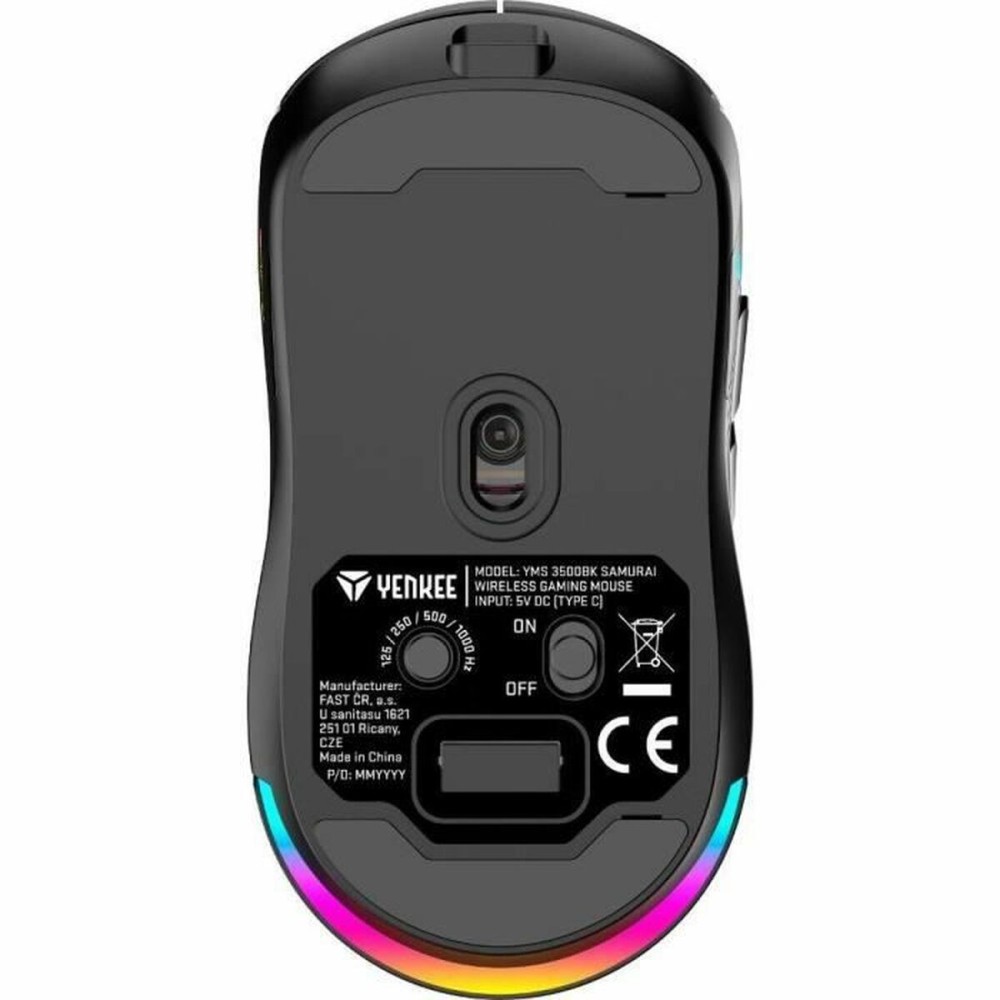 Souris Yenkee YMS 3500BK Noir