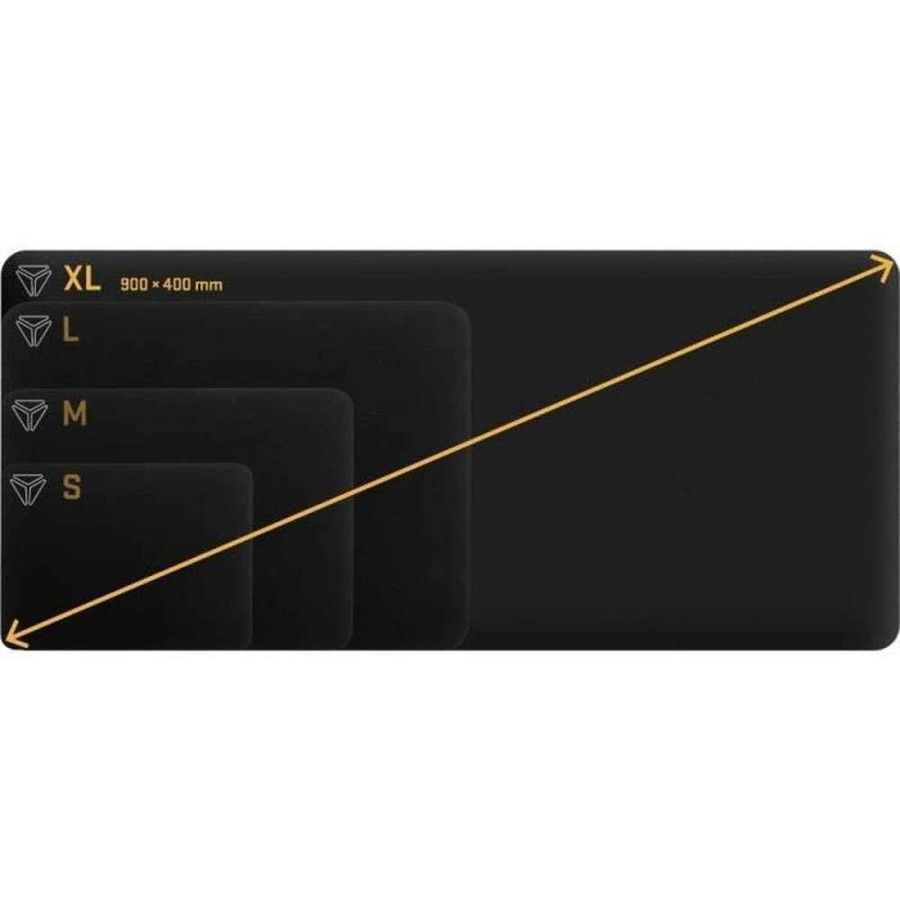 Mouse Mat Yenkee SPEED TOP XL - YPM 90 Black