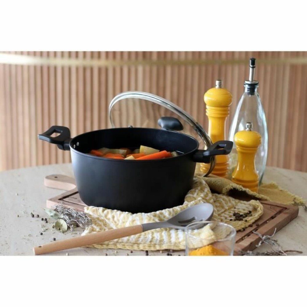 Kasserolle Menastyl Ø 24 cm Schwarz
