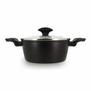 Kasserolle Menastyl Schwarz Ø 20 cm