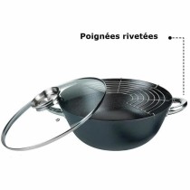 Wok Pfanne GSW Stahl Geschmiedeter Stahl Ø 32 cm 4 Stücke