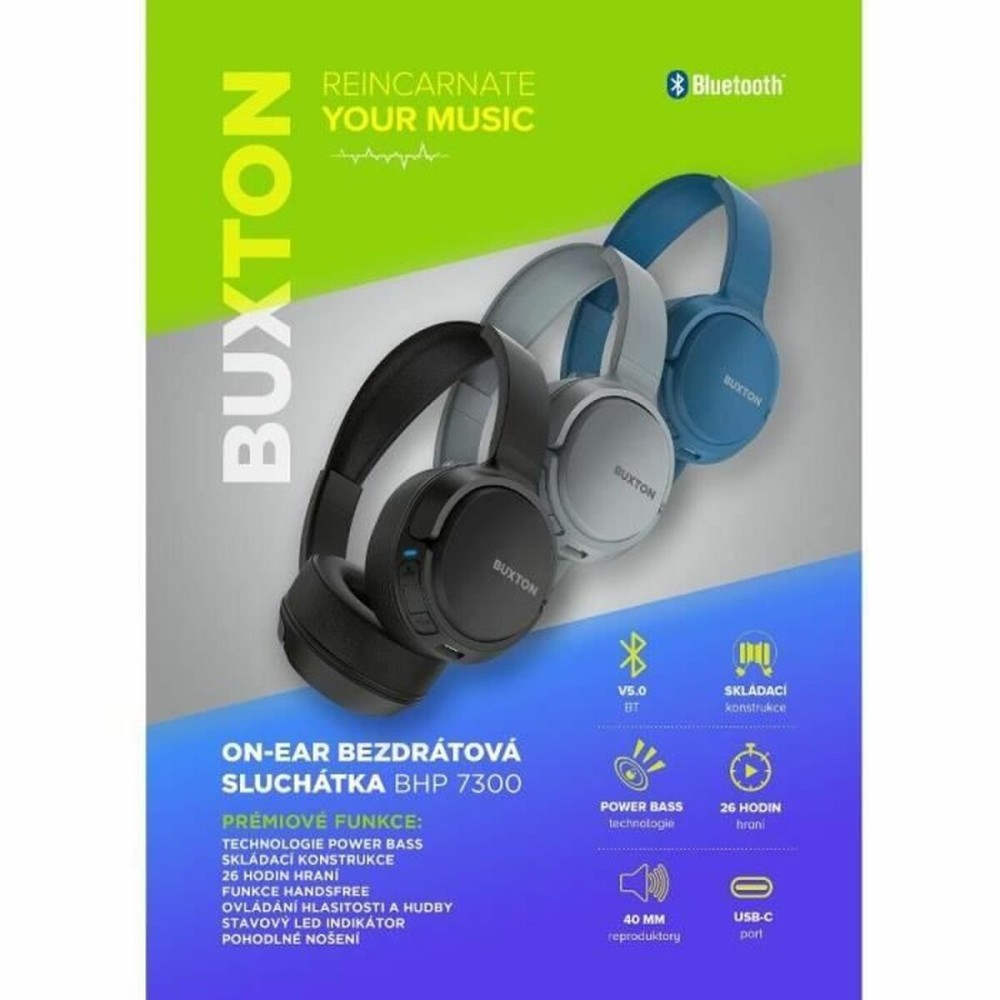 Headphones BUSHNELL Blue