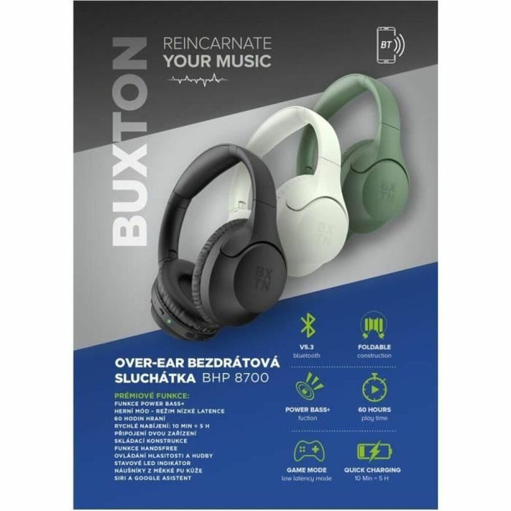 Headphones BUSHNELL White