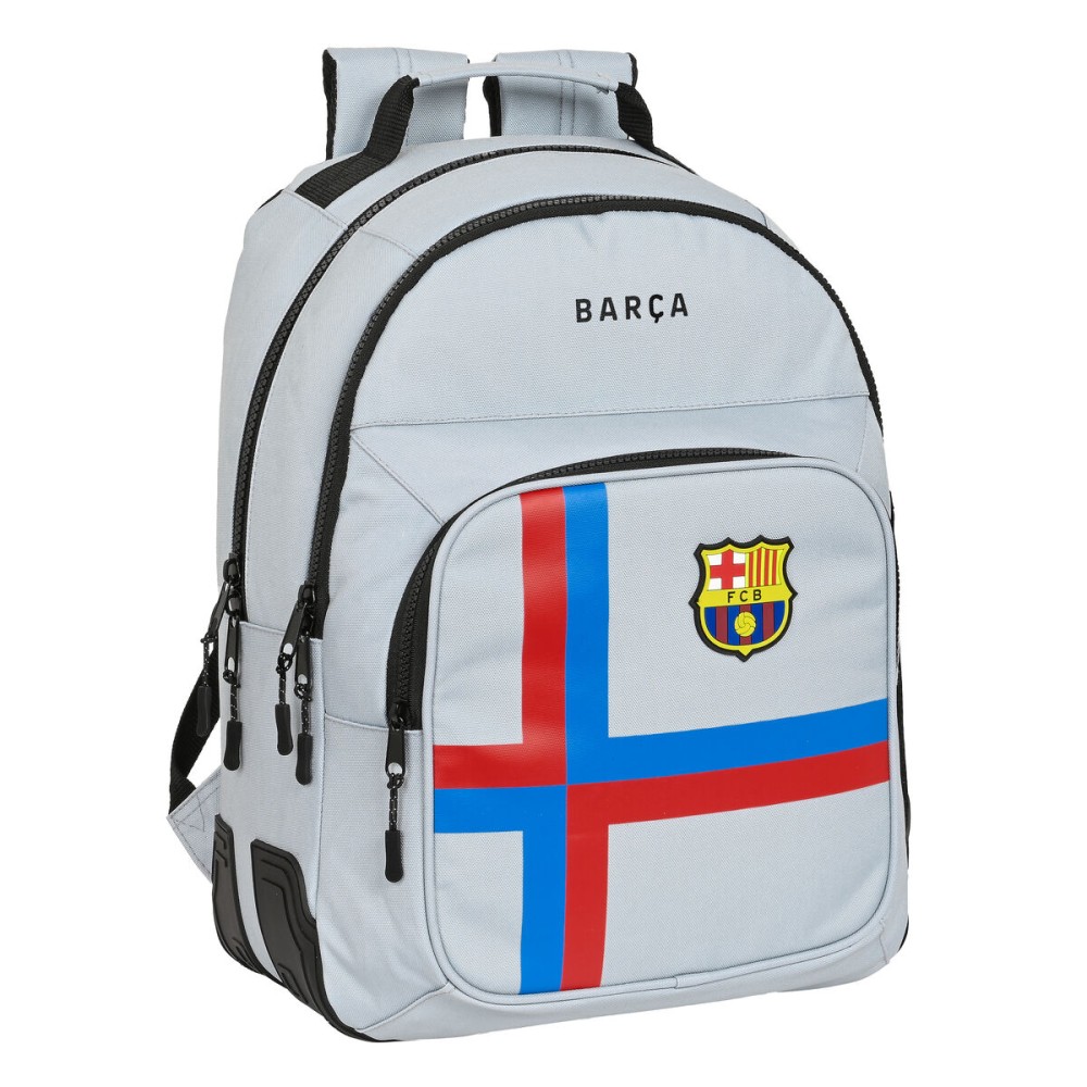 Schulrucksack F.C. Barcelona Grau (32 x 42 x 15 cm)