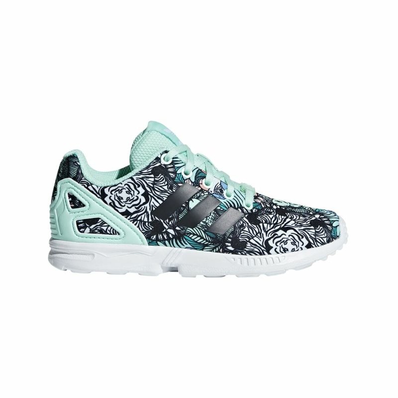 Chaussures de Sport pour Enfants Adidas ZX Flux Aigue marine