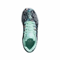 Chaussures de Sport pour Enfants Adidas ZX Flux Aigue marine